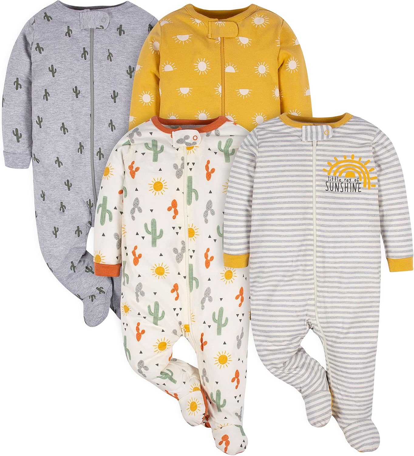 Gerber Baby Sleepsuit for Boys with Feet 4