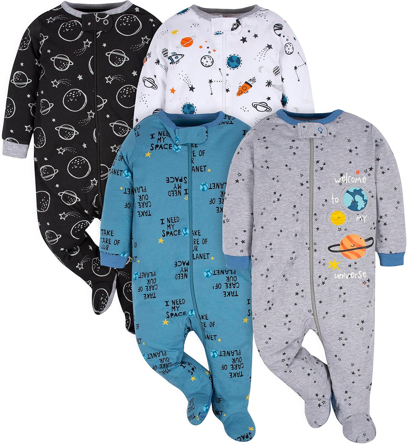 Gerber Baby Sleepsuit for Boys with Feet 8