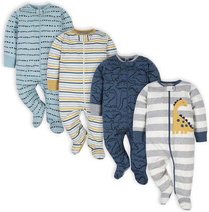 Gerber Baby Sleepsuit for Boys with Feet 9