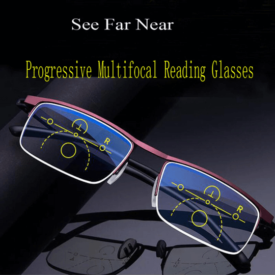 Prescription Progressive Glasses for Men and Women
