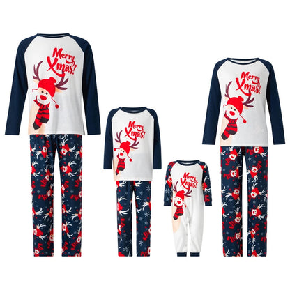 Gezins Kerst Pyjama Set Comfortabel Katoen voor Volwassenen en Kinderen 1