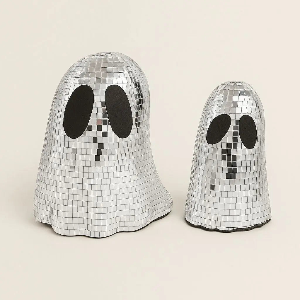 Spooky Glass Mosaic Halloween Ghost Decor - Lusomart
