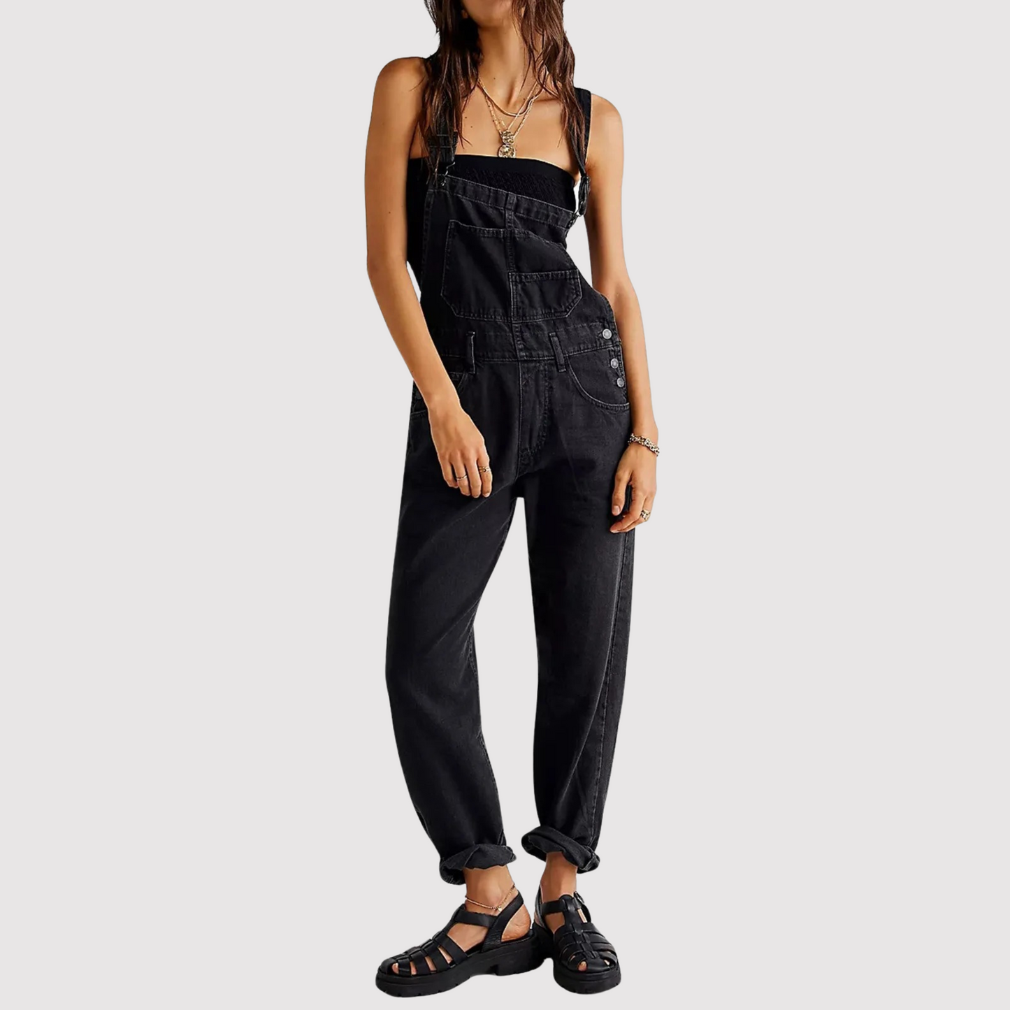 GiadaDenim | Stylish Casual Relaxed Fit Women's Dungarees 2