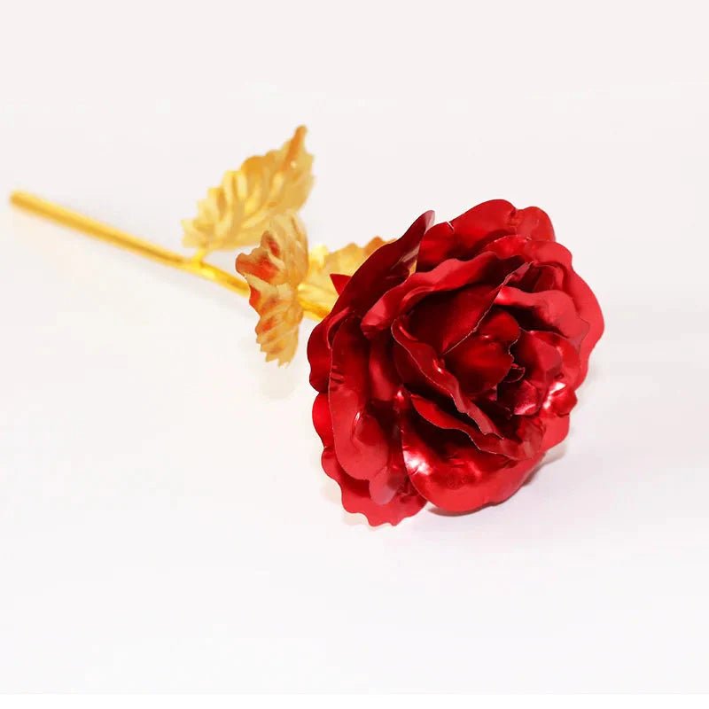 GildedRose | Elegant Luxurious Artificial Gold Foil Floral Accent Decor 12