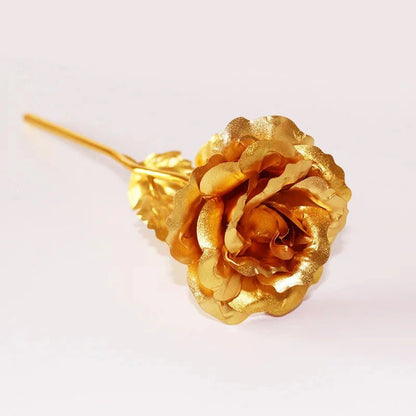 GildedRose | Elegant Luxurious Artificial Gold Foil Floral Accent Decor 13