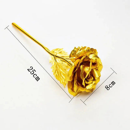 GildedRose | Elegant Luxurious Artificial Gold Foil Floral Accent Decor 2