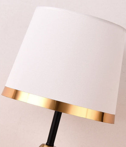 GiltGlow – Elegant Gold and Black Retro Table Lamp 4