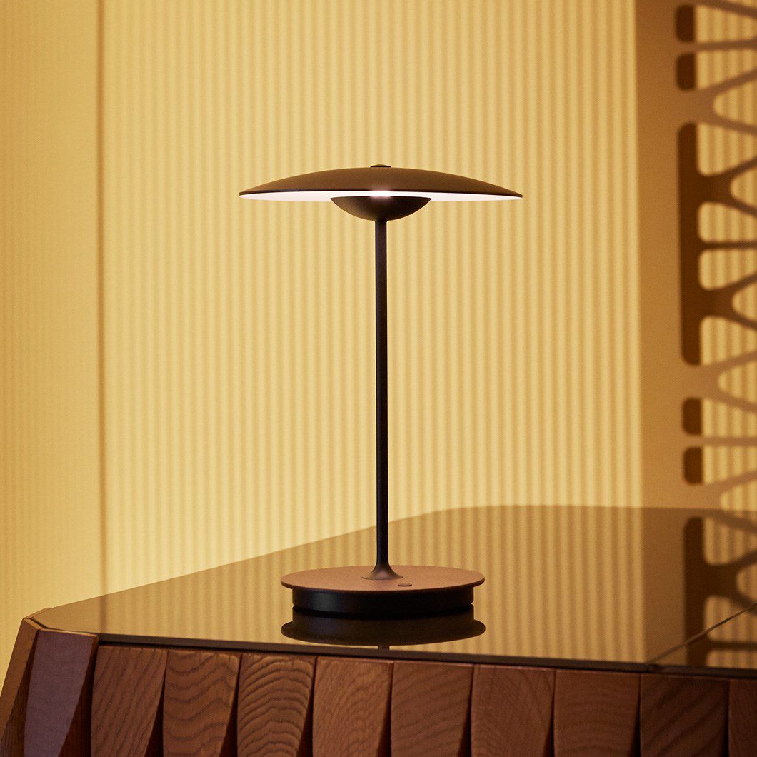 Stylish Round Shade LED Desk Lamp