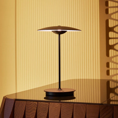 Stylish Round Shade LED Desk Lamp
