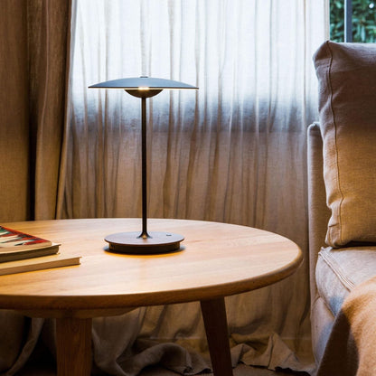 Stylish Round Shade LED Desk Lamp