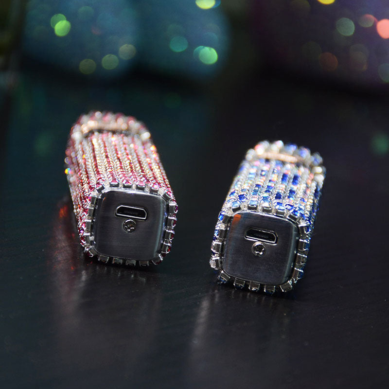 GlamourStone | Elegant Chic Rhinestone Rechargeable Lighter Accessory 2