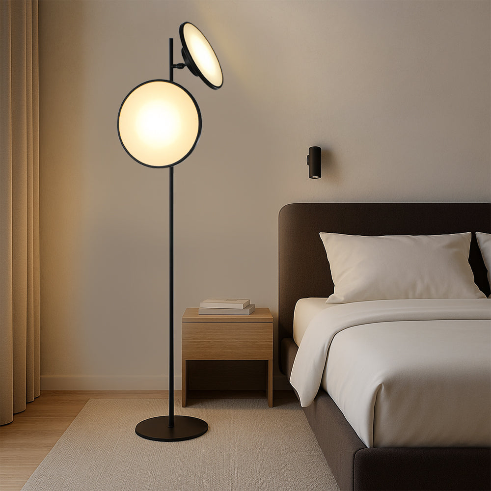 Glaru | Elegant Minimalist Iron LED Modern Floor Lamp 2