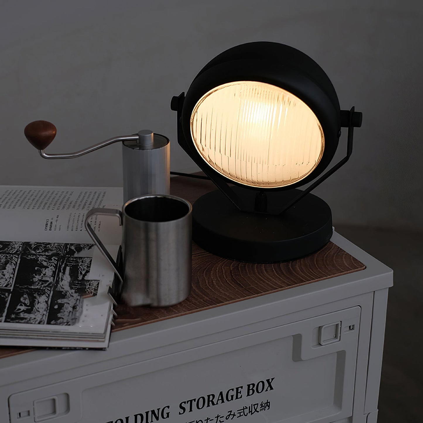 GlassMetal – Modern LED Table Lamp with Sleek Design 7