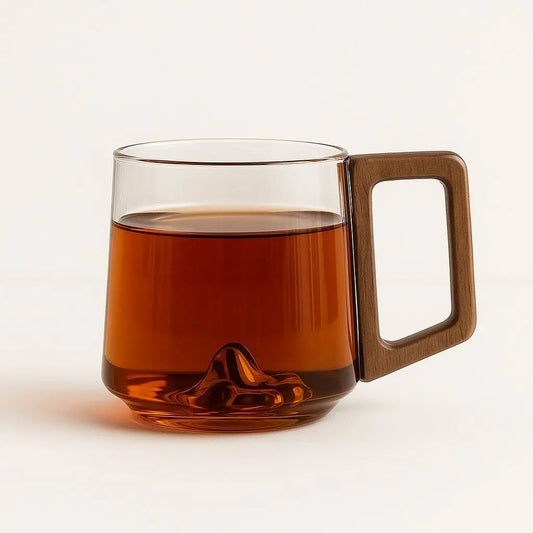 Durable Thermal Glass Coffee Mug - Lusomart