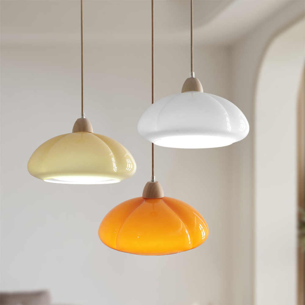 Glass Retro Kitchen Island Ceiling Light 1