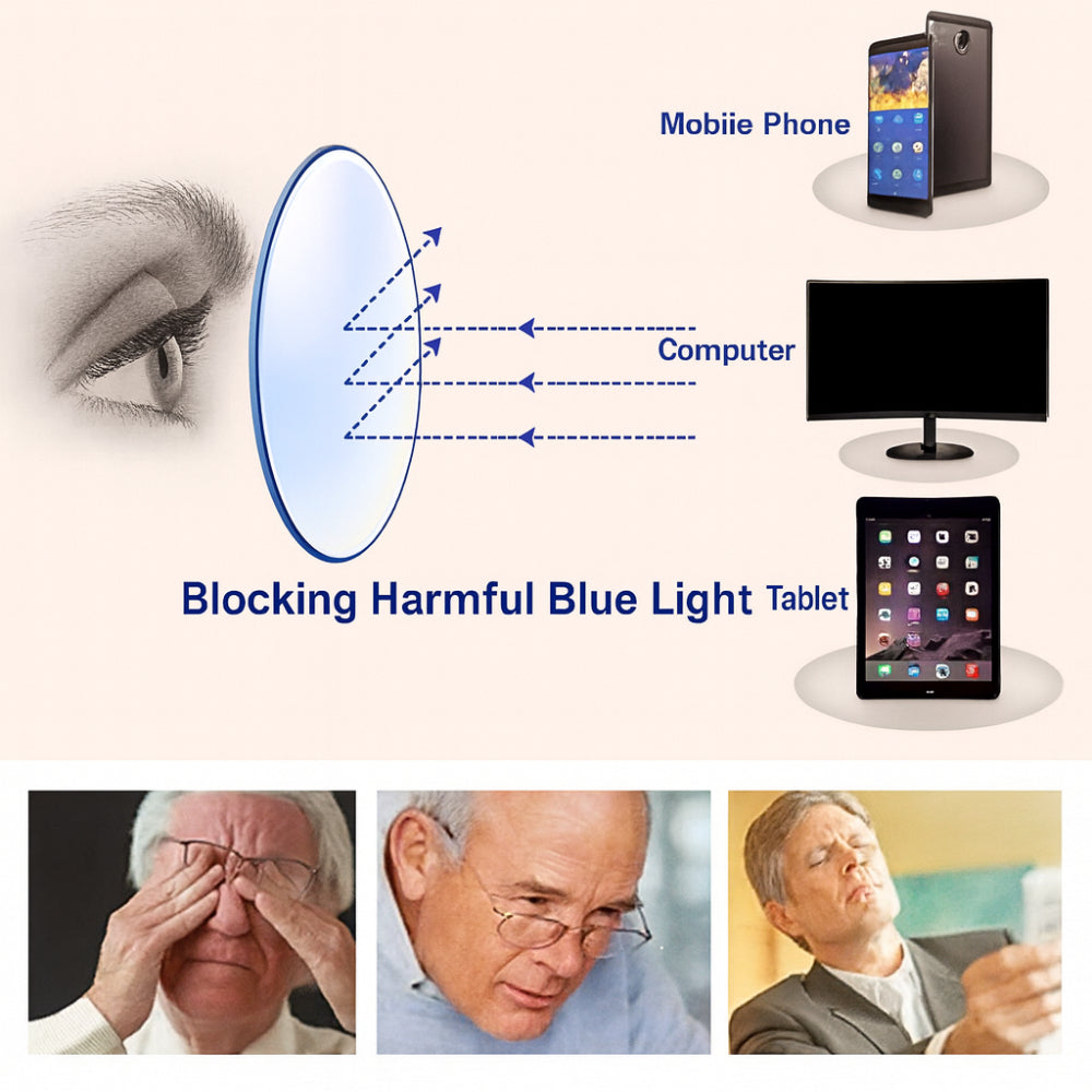 Prescription Free Adjustable Focus Reading Glasses