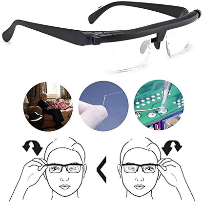 Prescription Free Adjustable Focus Reading Glasses