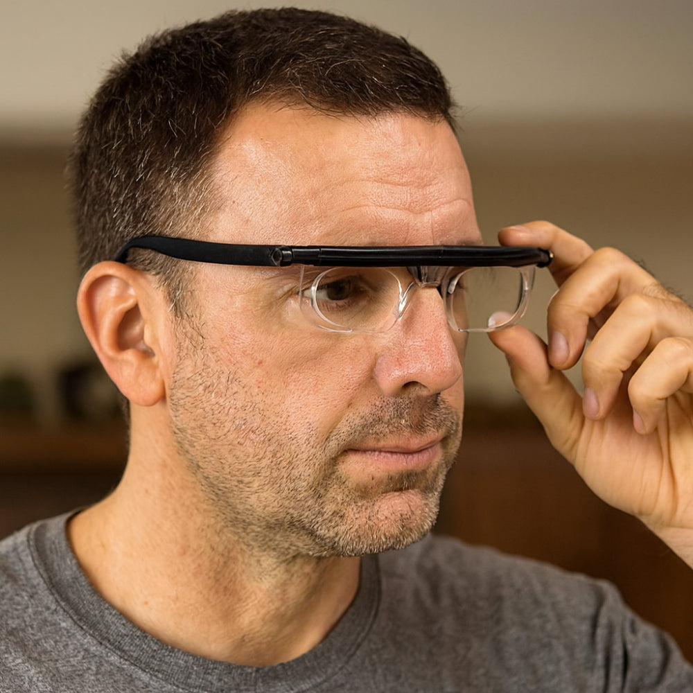 Prescription Free Adjustable Focus Reading Glasses - Lusomart