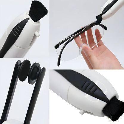 Compact Lens Cleaning Kit Portable Glasses Care Tool