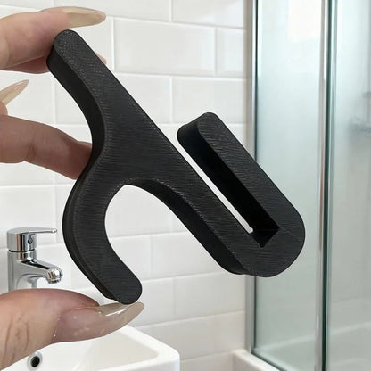 Glasstique | Elegant Durable Glass Shower Hooks for Curtains and Towels 6