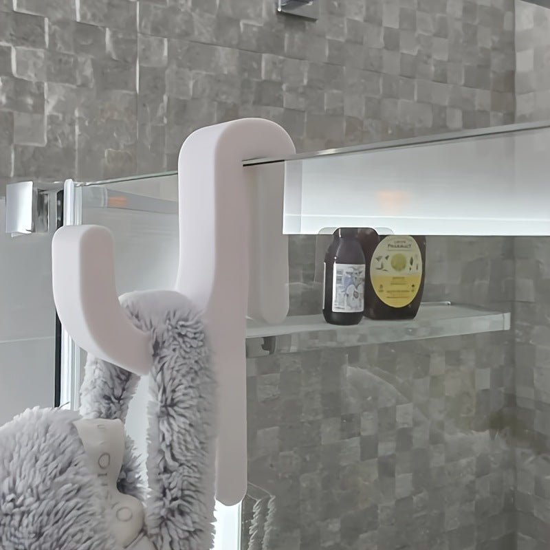 Glasstique | Elegant Durable Glass Shower Hooks for Curtains and Towels 7