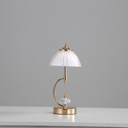 GleamAura – Vintage Crystal Lamp 2