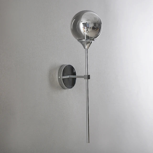 GlimmerLume – Sleek Scandinavian Glass Wall Light 7