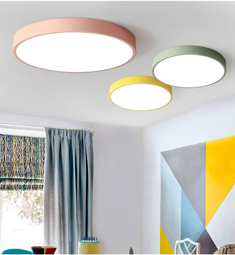 Simple Circular LED Ceiling Lamp