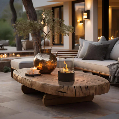 Indoor Smokeless Table Fire Pit Modern Portable Fireplace