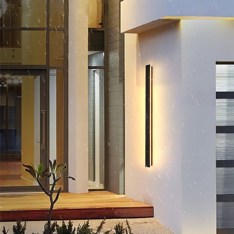 GlowEdge | Contemporary Exterior Wall Lamp with Energy-Efficient LED 7
