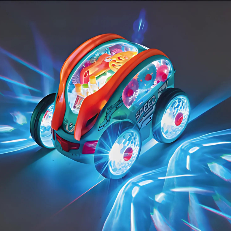Fun LED Remote Control Toy Car - Lusomart
