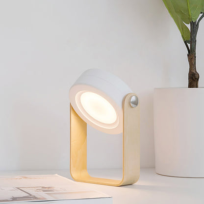 GlowLantern - Elegant Portable Table Lamp with Cozy Illumination 3