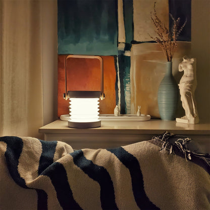 GlowLantern - Elegant Portable Table Lamp with Cozy Illumination 8