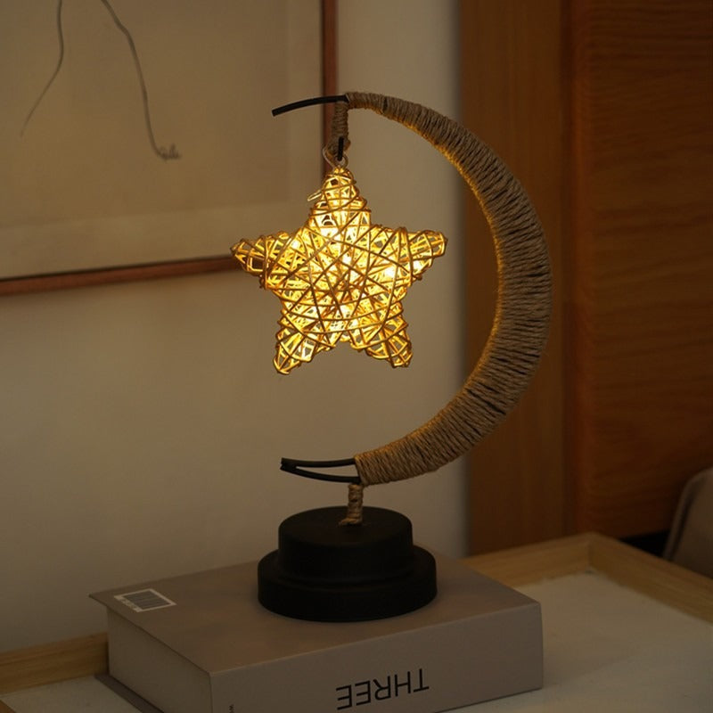 GlowLuna - Warm Glass Lunar Lamp 18