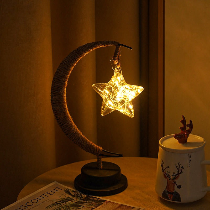 GlowLuna - Warm Glass Lunar Lamp 19