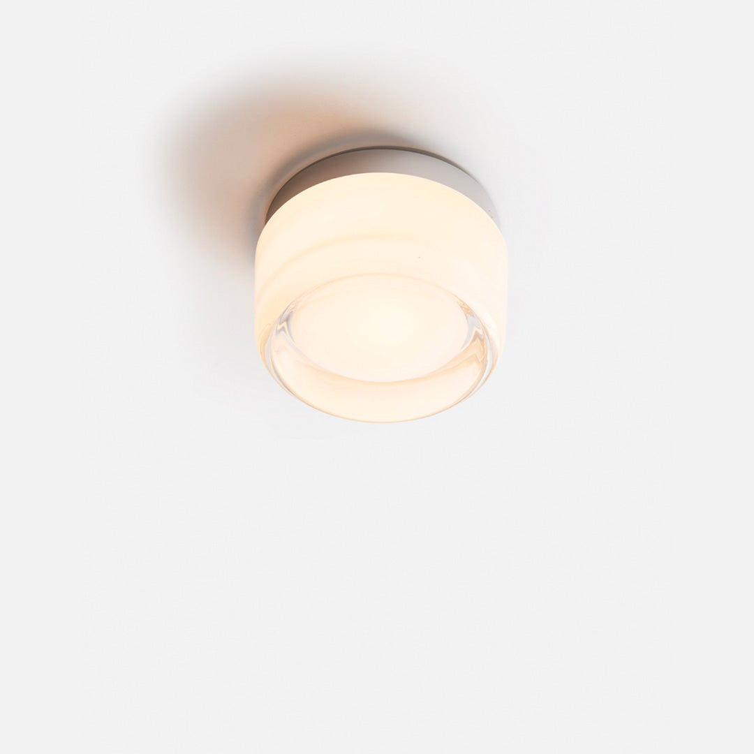 Stylish LED Wall Lamp - Glass and Chrome Finish
