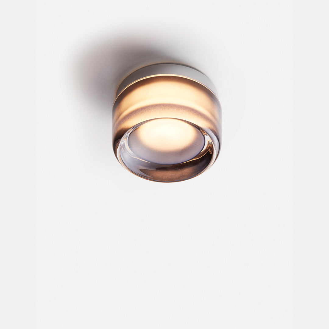 Stylish LED Wall Lamp - Glass and Chrome Finish