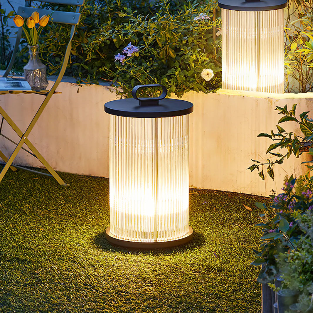 Elegant Glass Desk Lamp with Warm Soft Lighting - Lusomart
