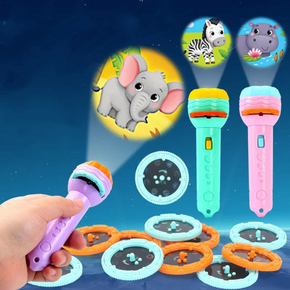 GlowTales - Magical Storytelling Torch Projector for Creative Bedtime Adventures 3