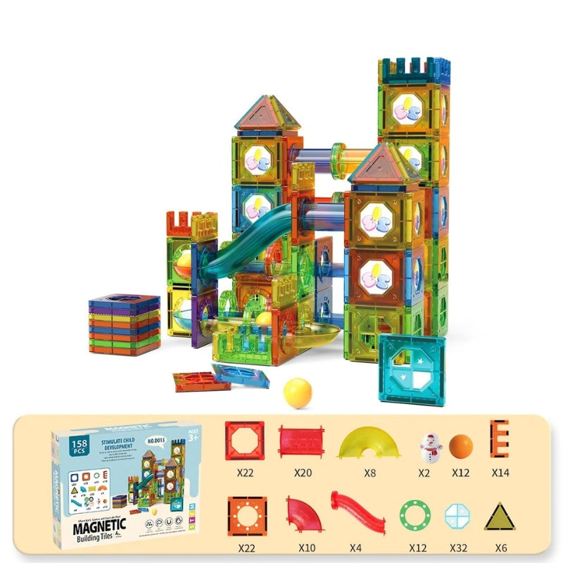 GlowTiles – Set of light-up building tiles for children with creative building blocks 3