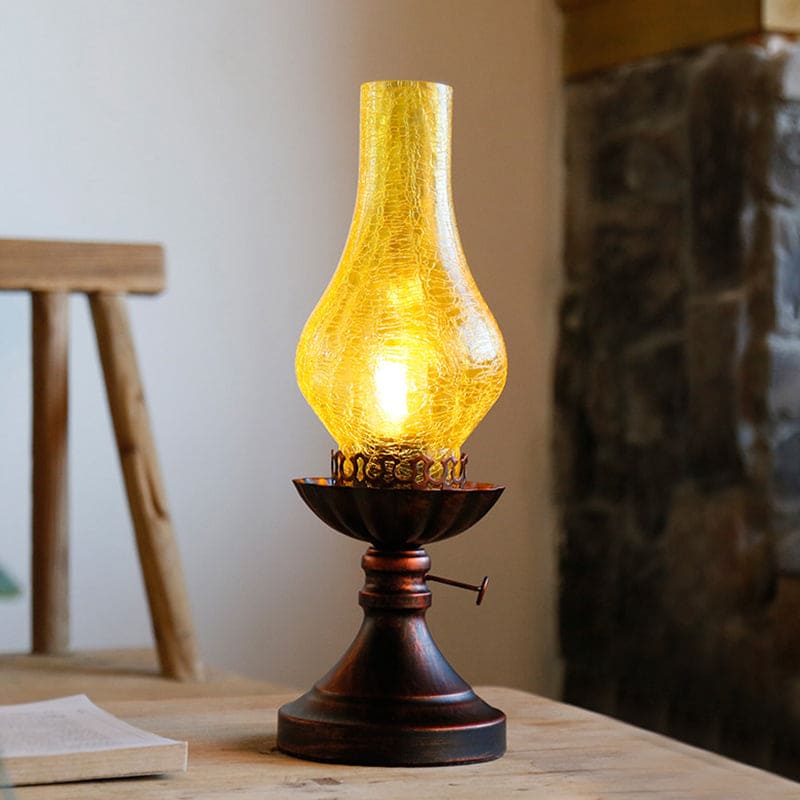 GlowVintage – Craykle Glass Desk Lamp 2