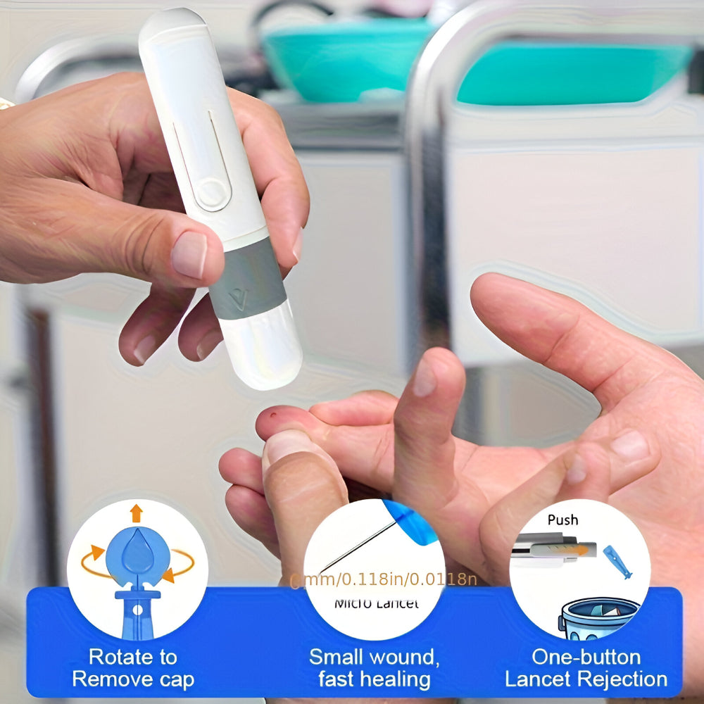 Accurate Blood Sugar Test Meter Kit Device