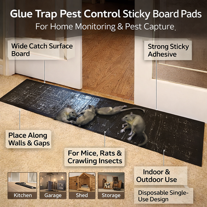 Effective Mouse Trap Adhesive Catcher Pads