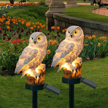 Eco Friendly Owl Table Lamps (2 Pack) - Lusomart