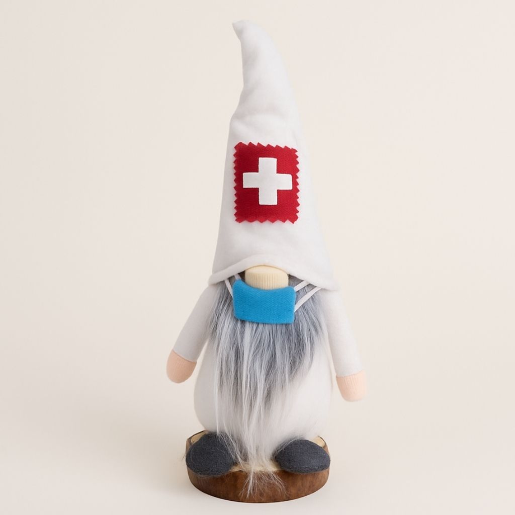 Funny Christmas Garden Gnome - Lusomart