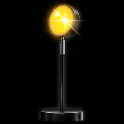 Colorful LED Sunset Projection Lamp with Remote