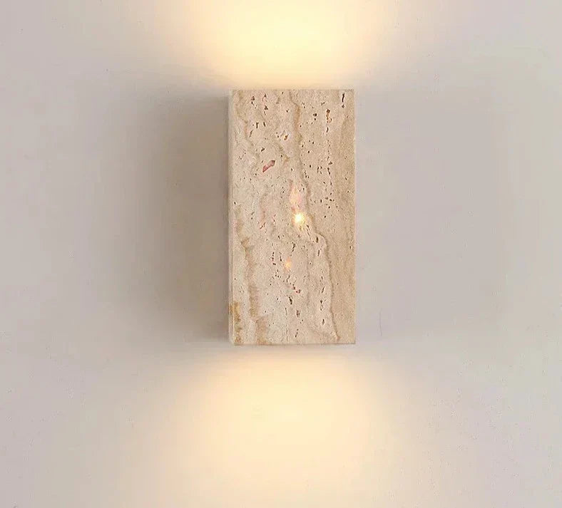 GoldenHue – Decorative Stone Wall Light in Vibrant Yellow Tone 5