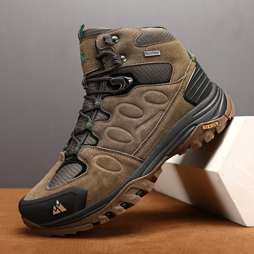 Waterproof Hiking Boots With Vibram Grip Sole