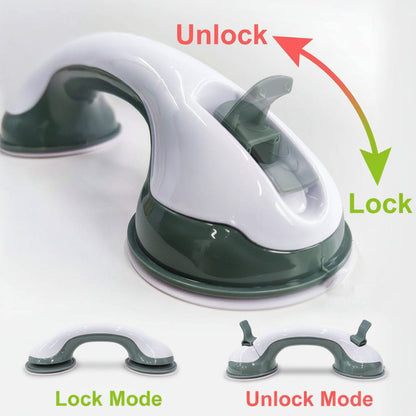 Secure Suction Cup Bath Handle for Seniors