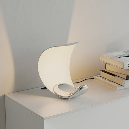 GraceGlow - Table Lamp with Elegant Swirls and Soft Glow 9